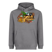 Storm bulldozer leopard cactus sunflower Heavyweight Hoodie - Artiststas