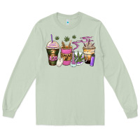 Matcha weed coffee cups Long Sleeve Tee - Zillion Design Studio