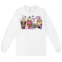 White weed coffee cups Long Sleeve Tee - Zillion Design Studio