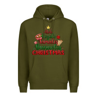 Army Green atole pozole mexican christmas Premium Hoodie - MaliasSmallBusiness