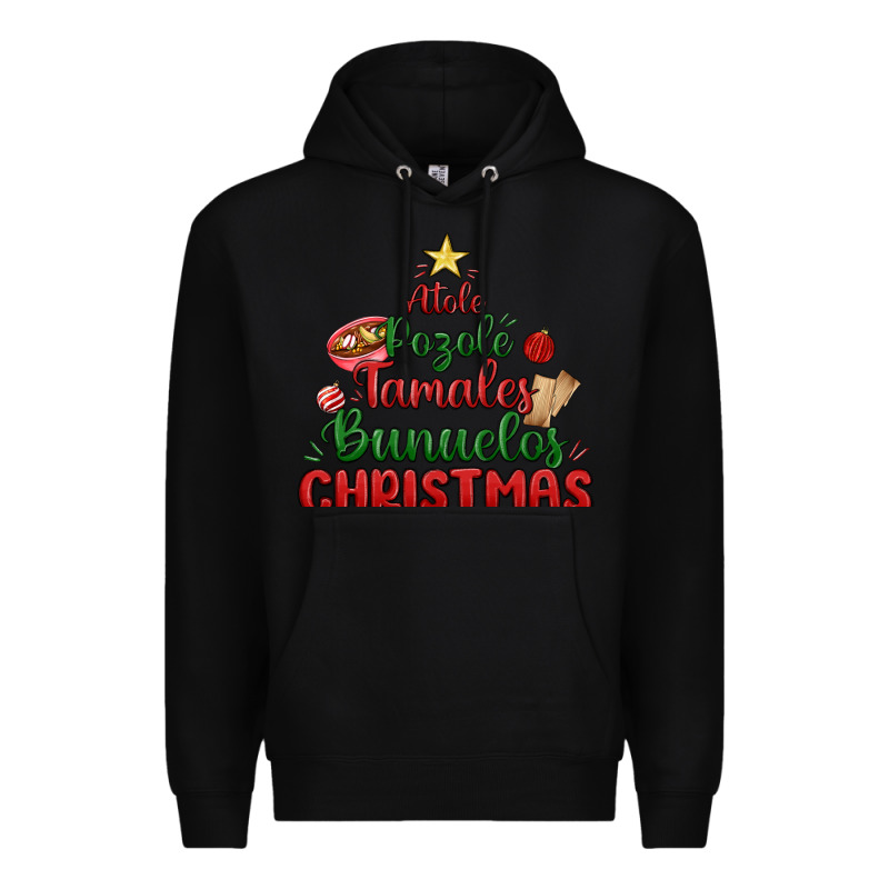 Atole Pozole Mexican Christmas Premium Hoodie by MaliasSmallBusiness | Teevron