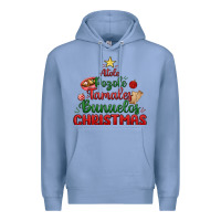 Colony Blue atole pozole mexican christmas Premium Hoodie - MaliasSmallBusiness