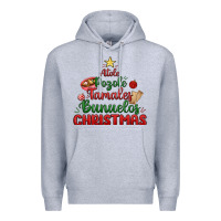 Heather Grey atole pozole mexican christmas Premium Hoodie - MaliasSmallBusiness