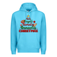 Ocean Blue atole pozole mexican christmas Premium Hoodie - MaliasSmallBusiness