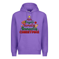 Purple atole pozole mexican christmas Premium Hoodie - MaliasSmallBusiness