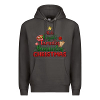 Smoke atole pozole mexican christmas Premium Hoodie - MaliasSmallBusiness