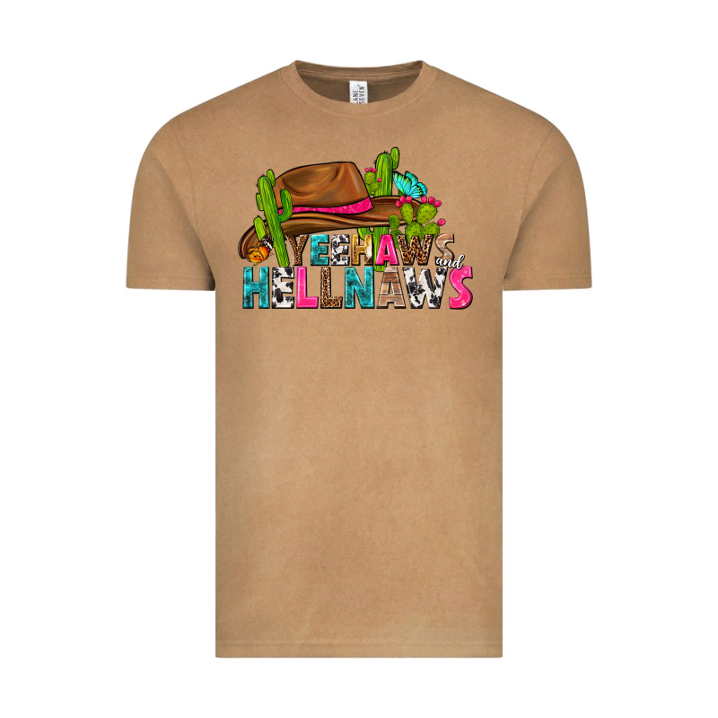 Yeehaws And Hellnaws Vintage Tee by texasbilliewilder | Teevron