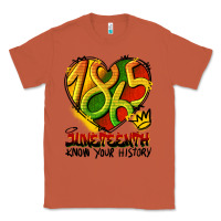 Copper juneteenth 1865 graffiti Classic Tee - HRA Design Shop