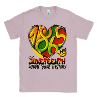 Lilac juneteenth 1865 graffiti Classic Tee - HRA Design Shop