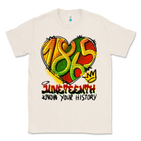 Juneteenth 1865 Graffiti Classic Tee | Teevron