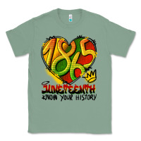 Sage juneteenth 1865 graffiti Classic Tee - HRA Design Shop