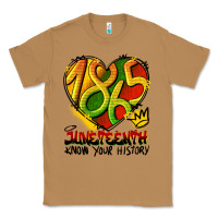 Toasted Coconut juneteenth 1865 graffiti Classic Tee - HRA Design Shop