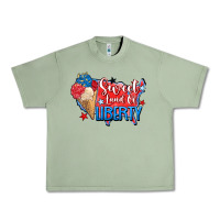Oil Green sweet land of liberty Urban Heavy Tee - Zillion Design Studio