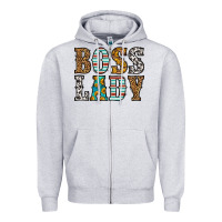 Western Boss Lady Zipper Hoodie | Teevron