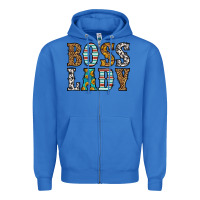 True Royal western boss lady Zipper Hoodie - HRA Design Shop