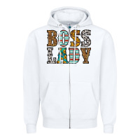 White western boss lady Zipper Hoodie - HRA Design Shop