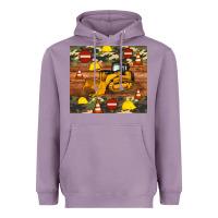 Lavender bulldozer camouflage tumbler Heavyweight Hoodie - Artiststas