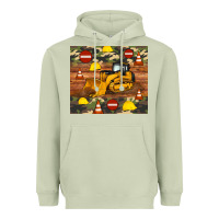 Matcha bulldozer camouflage tumbler Heavyweight Hoodie - Artiststas