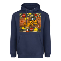 Navy bulldozer camouflage tumbler Heavyweight Hoodie - Artiststas