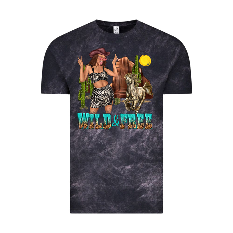 Wild And Free Vintage Tee by texasbilliewilder | Teevron
