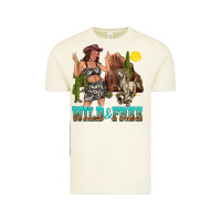 Vintage Arctic wild and free Vintage Tee - texasbilliewilder