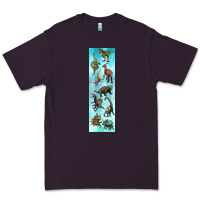 Plum dinosaurs pen wrap Premium Tee - Artiststas