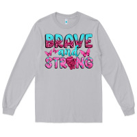 Moon Dust Brave and Strong Long Sleeve Tee - texasbilliewilder