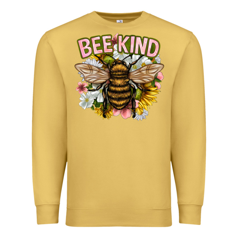 Bee Kind Premium Sweatshirt by NancyCooperArtShop | Teevron