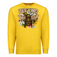 Lemon bee kind Premium Sweatshirt - NancyCooperArtShop