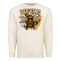 Sandshell bee kind Premium Sweatshirt - NancyCooperArtShop