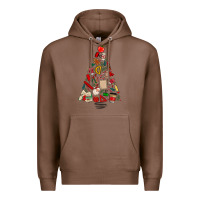 Chestnut teacher christmas tree Premium Hoodie - MaliasSmallBusiness