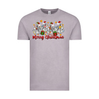 Vintage Zinc merry christmas pantasmas ghost christmas Vintage Tee - Zillion Design Studio