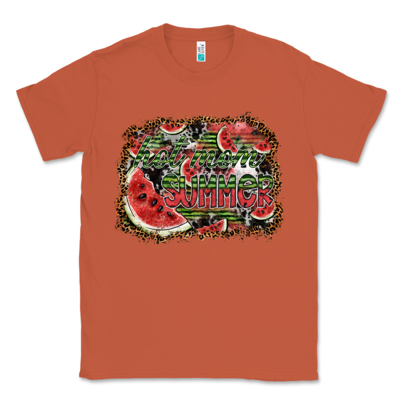 Hot Mom Summer Classic Tee by SublimationCraftShop | Teevron