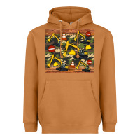 Meerkat excavator camouflage Heavyweight Hoodie - Artiststas