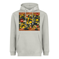Moon Dust excavator camouflage Heavyweight Hoodie - Artiststas