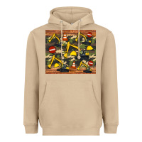 Mushroom excavator camouflage Heavyweight Hoodie - Artiststas
