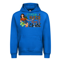 Cobalt Camp Hair Don't Care Urban Hoodie - BundleAndBundleShop
