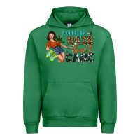 Emerald Camp Hair Don't Care Urban Hoodie - BundleAndBundleShop