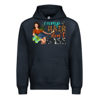 Navy Camp Hair Don't Care Urban Hoodie - BundleAndBundleShop