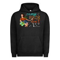 Pigment Black Camp Hair Don't Care Urban Hoodie - BundleAndBundleShop