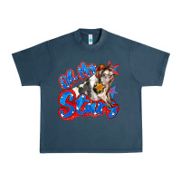 Midnight Navy oh my stars pig Urban Heavy Tee - Zillion Design Studio