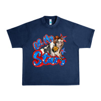 Navy oh my stars pig Urban Heavy Tee - Zillion Design Studio
