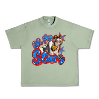 Oil Green oh my stars pig Urban Heavy Tee - Zillion Design Studio