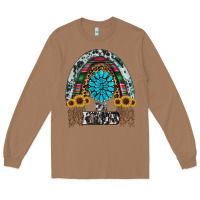 Toasted Coconut western rainbow  be kind Long Sleeve Tee - RanaPortraitStore