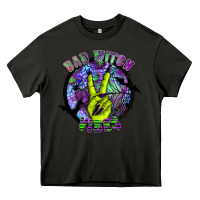 Asphalt bad witch vibes Heavy Core Tee - SublimationCraftShop
