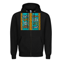Black western boss lady Zipper Hoodie - HRA Design Shop