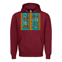 Burgundy western boss lady Zipper Hoodie - HRA Design Shop