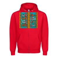Red western boss lady Zipper Hoodie - HRA Design Shop