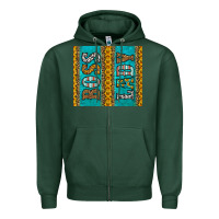 Sports Green western boss lady Zipper Hoodie - HRA Design Shop