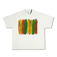 Pistachio black history brushstroke Urban Heavy Tee - texasbilliewilder
